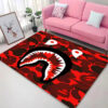 bape area rug bape carpet kitchen rug outdoor rugs v73