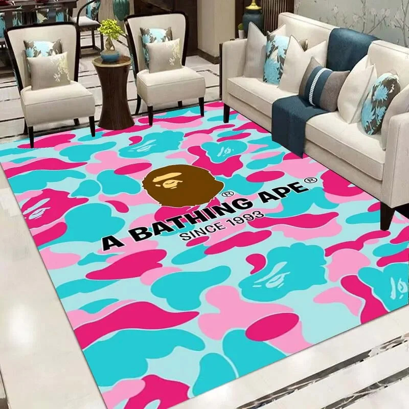 Bape Area Rug Bape Carpets Living Room Area Rug Indoor Rugs