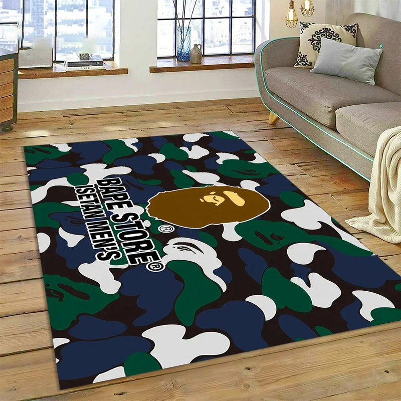 Bape Rug Bape Carpet Kitchen Area Rug Indoor Rug