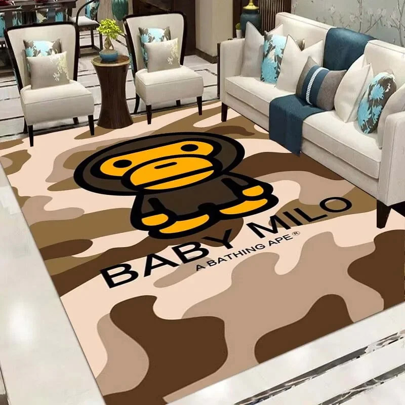 Bape Area Rug Bape Carpet Living Room Rug Indoor Rugs