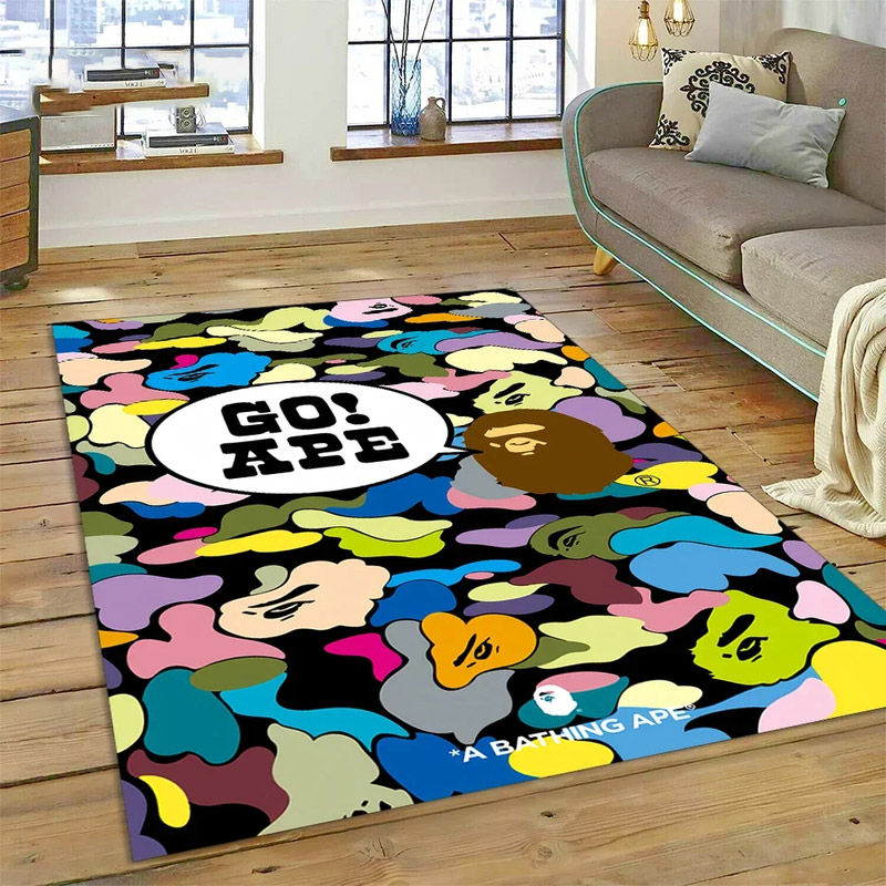 Bape Rugs Bape Carpet Bedroom Area Rug Indoor Rugs