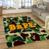 bape rug bape carpet bedroom area rug indoor outdoor rugs v42