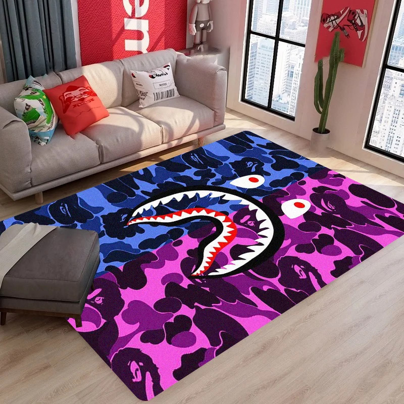 Bape Area Rugs Bape Carpets Bedroom Area Rug Indoor Rugs