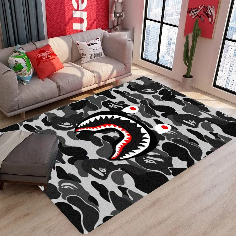 Bape Area Rug Bape Carpets Living Room Rug Indoor Rug