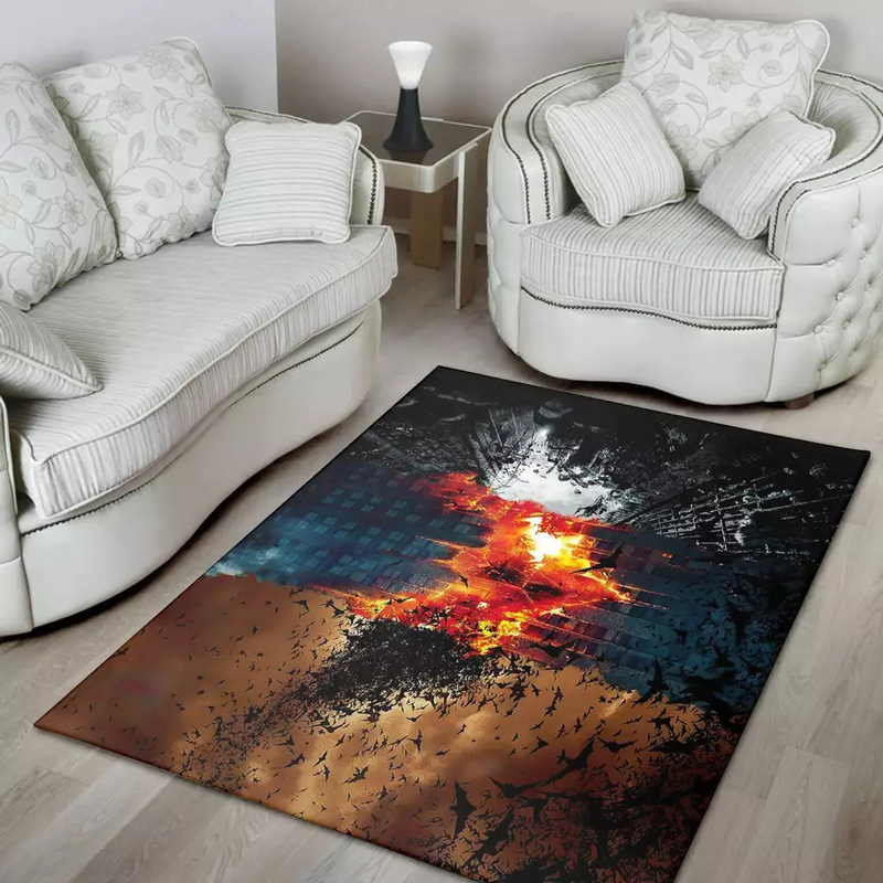 Batman Rug Batman Carpets Dining Room Rugs Indoor Rug