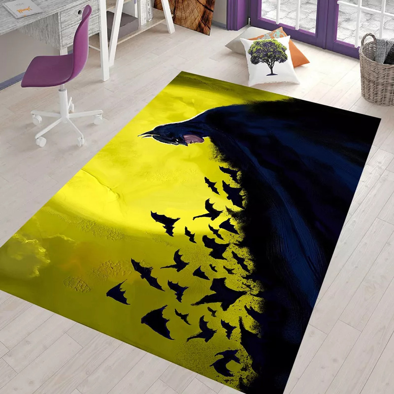 Batman Area Rugs Batman Carpets Bedroom Rug Indoor Rug