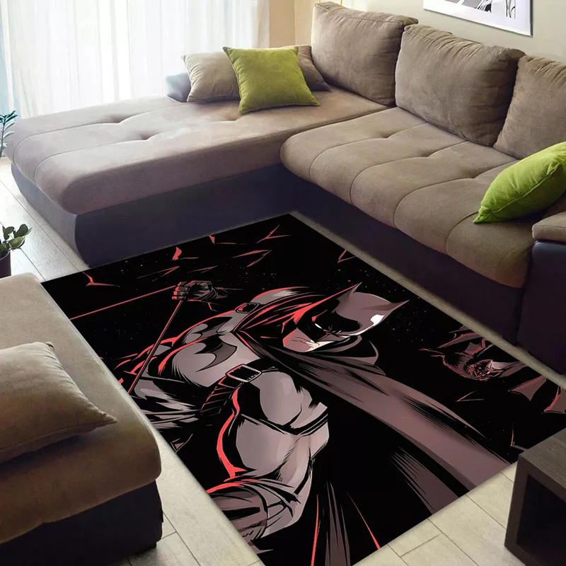 Batman Rug Batman Carpet Dining Room Rugs Indoor Rug