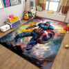 Captain America Area Rug Captain America Carpet Bedroom Area Rug Indoor Rug captain america area rug captain america carpet bedroom area rug indoor outdoor rug v21