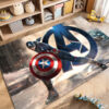 Captain America Rugs Captain America Carpet Dining Room Rugs Indoor Rug captain america area rug captain america carpet dining room rug outdoor rug v20