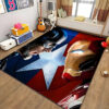 Captain America Area Rug Captain America Carpet Living Room Rug Indoor Rugs captain america area rug captain america carpet dining room rugs indoor rugs v53