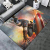 Captain America Rug Captain America Carpet Bedroom Rug Indoor Rugs captain america area rug captain america carpet dining room rugs outdoor rugs v92