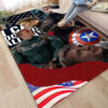 Captain America Rugs Captain America Carpets Dining Room Rugs Indoor Rug captain america rug captain america carpet bathroom rug outdoor rugs v72