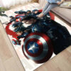 Captain America Rugs Captain America Carpet Kitchen Rug Indoor Rugs captain america rug captain america carpet bathroom rugs indoor outdoor rug v66