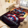 Captain America Rugs Captain America Carpets Living Room Rug Indoor Rug captain america rug captain america carpet bathroom rugs indoor rug v28