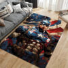 Captain America Rug Captain America Carpet Living Room Area Rug Indoor Rugs captain america rug captain america carpet bathroom rugs outdoor rugs v5