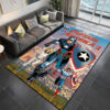 Captain America Area Rug Captain America Carpet Kitchen Rug Indoor Rugs captain america rug captain america carpet bedroom area rug indoor rugs v14
