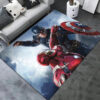 Captain America Area Rugs Captain America Carpets Kitchen Rug Indoor Rug captain america rug captain america carpet bedroom rug outdoor rug v87