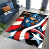 Captain America Rug Captain America Carpet Dining Room Rugs Indoor Rugs captain america rug captain america carpet dining room rugs outdoor rug v82