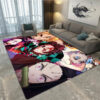 demon slayer area rug demon slayer carpet kitchen rug indoor rug v408