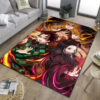 Demon Slayer Rug Demon Slayer Carpet Bedroom Rug Indoor Rug demon slayer rug demon slayer carpet bathroom rug outdoor rug v121