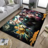 Demon Slayer Rug Demon Slayer Carpet Bedroom Rugs Indoor Rug demon slayer rug demon slayer carpet bathroom rugs indoor rug v153