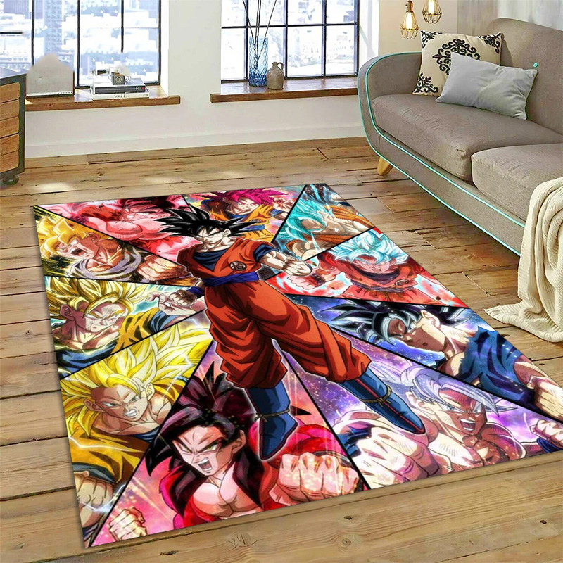 Dragon Ball Area Rug Dragon Ball Z Carpet Living Room Rug Indoor Rugs