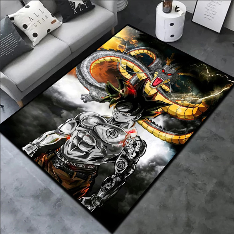 Dragon Ball Rug Dragon Ball Z Carpet Living Room Rug Indoor Rug