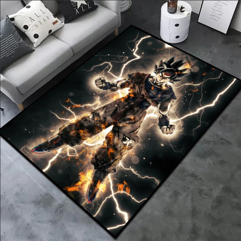 Dragon Ball Area Rugs Dragon Ball Z Carpet Bedroom Rug Indoor Rugs