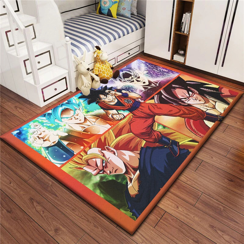 Dragon Ball Area Rug Dragon Ball Z Carpet Bedroom Rug Indoor Rugs