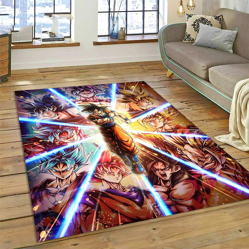 Dragon Ball Area Rug Dragon Ball Z Carpets Bedroom Area Rug Indoor Rugs