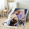 Frozen Blankets Frozen FLeece Blanket Frozen Blanket Throw Frozen Blanket Twin Frozen Queen Blanket frozen blanket frozen fleece blanket throw blanket v5