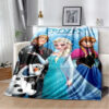 Frozen Blanket Frozen FLeece Blanket Frozen Blanket Throw Frozen Twin Blanket Frozen Queen Blanket frozen blanket frozen fleece blanket throw blanket v73
