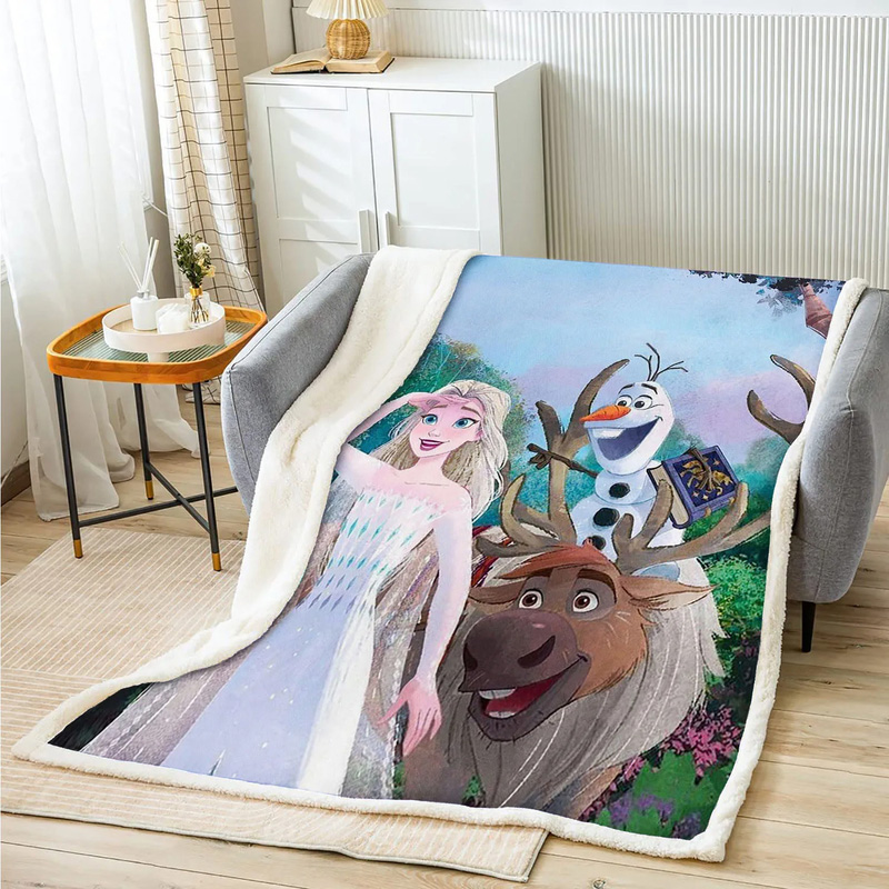 Frozen Blankets Frozen Sherpa Blanket Frozen Throw Blanket Frozen Twin Blanket Frozen Baby Blanket