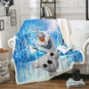 Frozen Blanket Frozen Sherpa Blanket Frozen Blanket Throw Frozen Twin Blanket Frozen Baby Blanket frozen blankets frozen sherpa blanket throw blanket v43