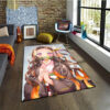 kamado nezuko demon slayer area rug demon slayer carpet bathroom rug indoor outdoor rug v193
