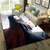 kamado nezuko demon slayer area rug demon slayer carpet living room area rug indoor rug v385