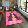 Kamado Nezuko Demon Slayer Area Rug Demon Slayer Carpet Living Room Rug Indoor Rug kamado nezuko demon slayer area rug demon slayer carpet living room rug outdoor rug v334
