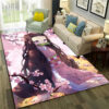 kamado nezuko demon slayer rug demon slayer carpet bedroom area rug indoor outdoor rugs v139