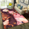 kamado nezuko demon slayer rug demon slayer carpet bedroom area rug indoor rugs v202