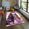 kamado nezuko demon slayer rug demon slayer carpet bedroom rug indoor rug v189