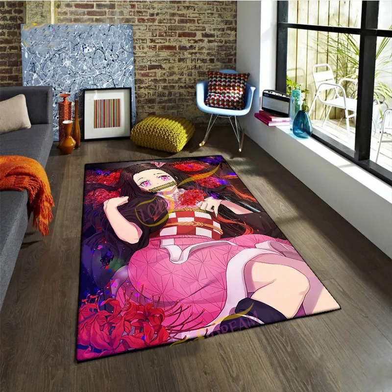 kamado-nezuko-demon-slayer-rug-demon-slayer-carpet-dining-room-rug-outdoor-rug-v172 kamado nezuko demon slayer rug demon slayer carpet dining room rug outdoor rug v172