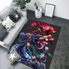 Kamado Tanjiro Demon Slayer Area Rug Demon Slayer Carpet Bedroom Rug Indoor Indoor Rug kamado tanjiro demon slayer area rug demon slayer carpet bedroom rug indoor outdoor rug v325