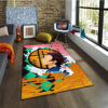 kamado tanjiro demon slayer area rug demon slayer carpet dining room rug outdoor rug v79