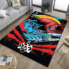 kamado tanjiro demon slayer rug demon slayer carpet bathroom rugs indoor rug v90