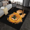 Kamado Tanjiro Demon Slayer Rug Demon Slayer Carpet Bedroom Area Rug Indoor Indoor Rugs kamado tanjiro demon slayer rug demon slayer carpet bedroom area rug indoor outdoor rugs v506