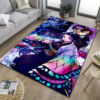 kochou shinobu demon slayer area rug demon slayer carpet bathroom rugs indoor outdoor rugs v130