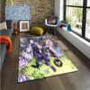 kochou shinobu demon slayer rug demon slayer carpet bathroom rugs outdoor rug v100