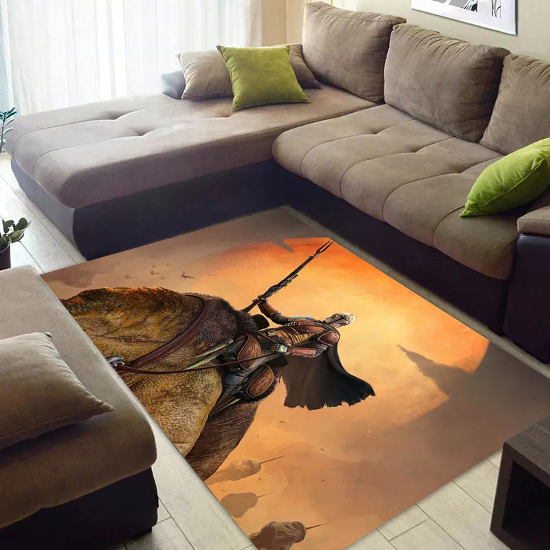 Mandalorian Area Rugs Star Wars Rugs Mandalorian Carpets Living Room Rug Indoor Rug