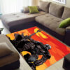 Mandalorian Rugs Star Wars Area Rug Mandalorian Carpet Living Room Area Rug Indoor Rug mandalorian rug star wars area rug star wars carpet living room area rug outdoor rugs v9