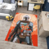 Mandalorian Rug Star Wars Area Rug Mandalorian Carpets Living Room Rug Indoor Rug mandalorian rug star wars rug star wars carpet bedroom area rug outdoor rug v2
